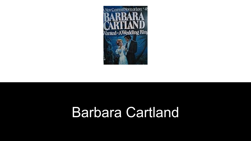 Bücher von Barbara Cartland