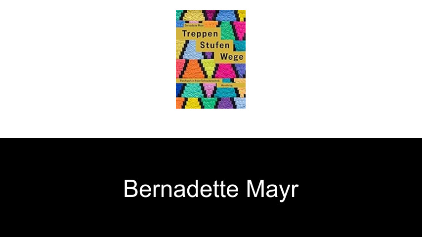 Bücher von Bernadette Mayr