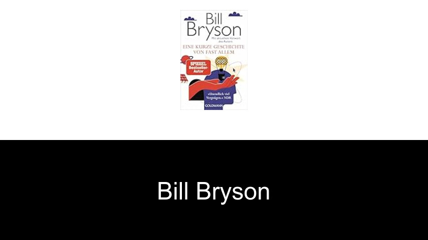 Bücher von Bill Bryson