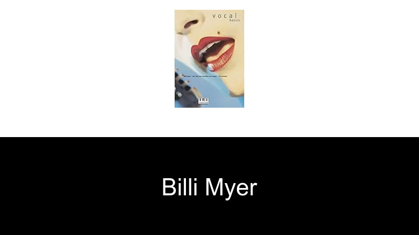 Bücher von Billi Myer