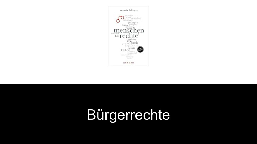 Bürgerrechte