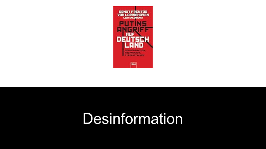 Desinformation