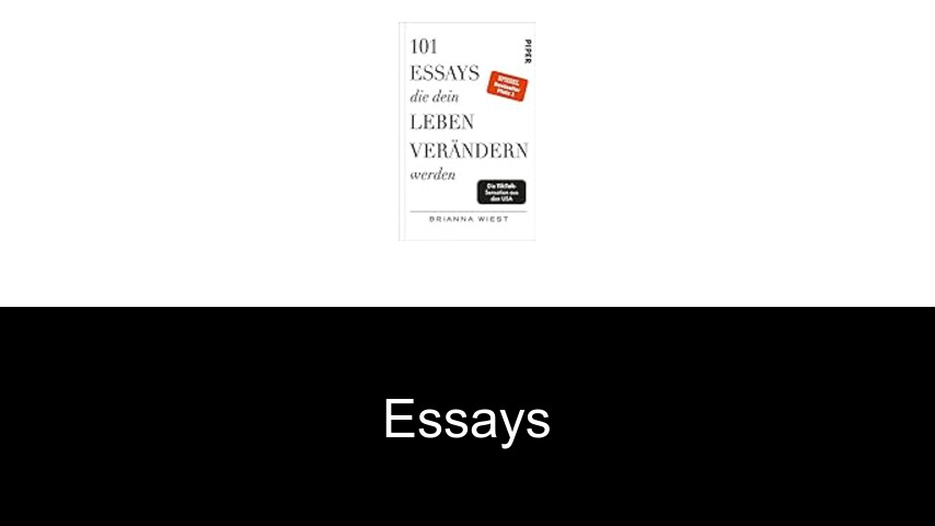 Essays