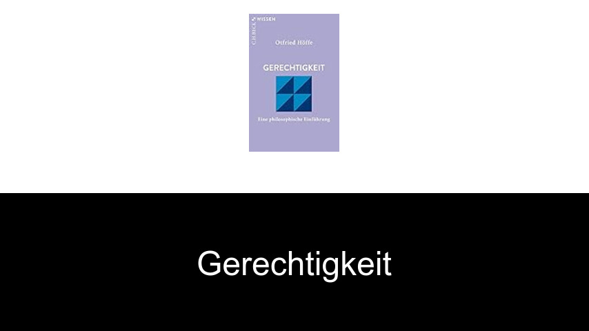 Gerechtigkeit