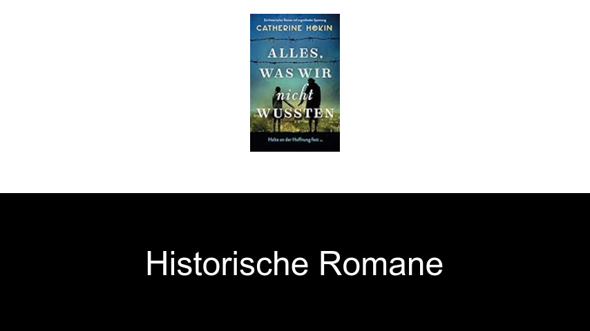 Historische Romane