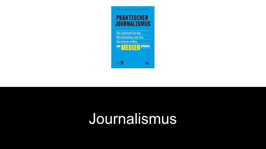 Journalismus