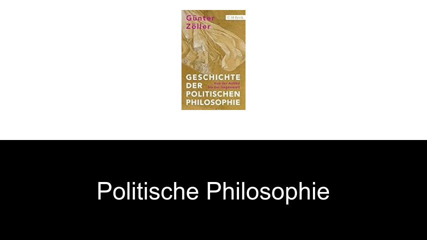 Politische Philosophie