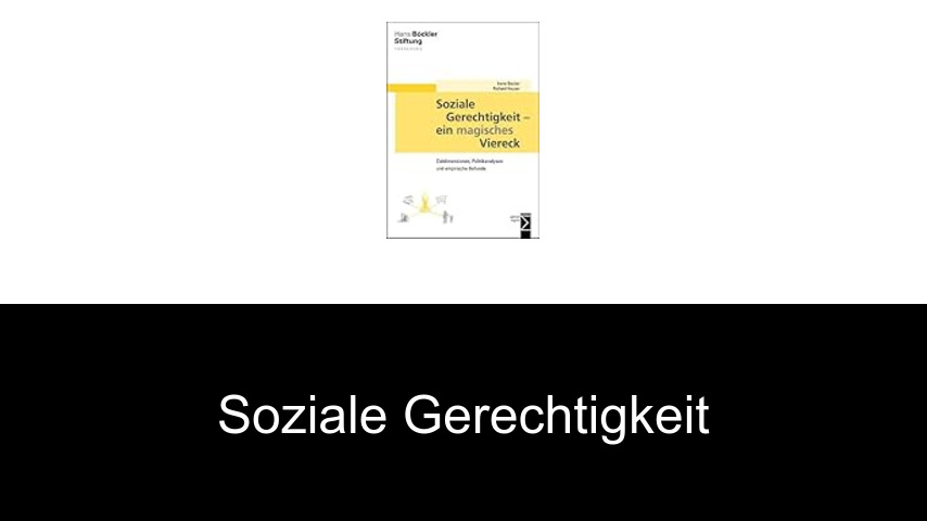 Soziale Gerechtigkeit