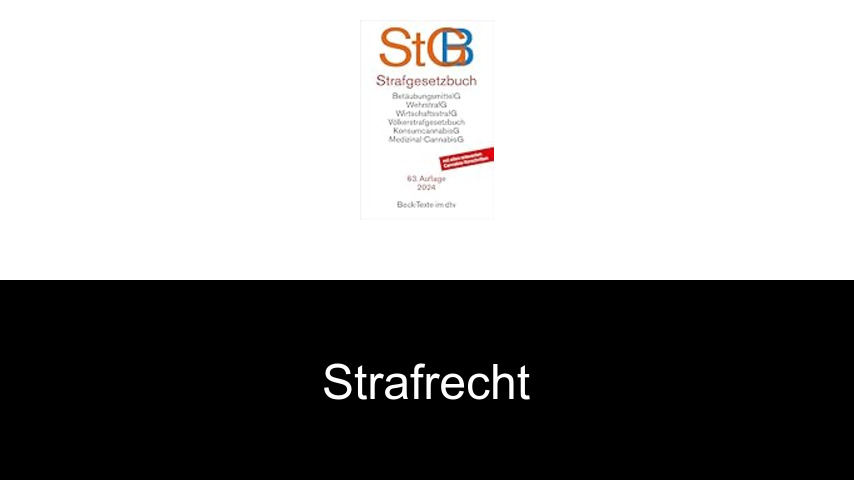 Strafrecht