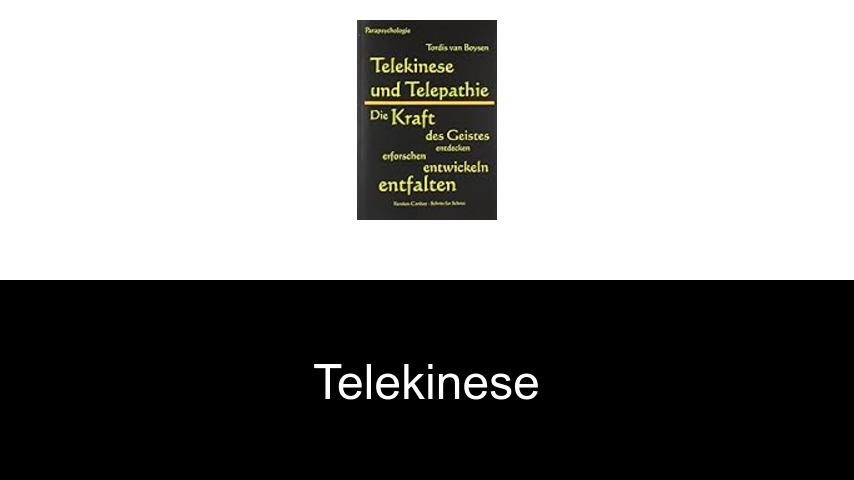 Telekinese