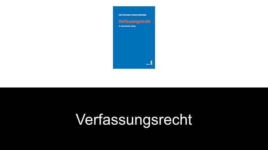 Verfassungsrecht