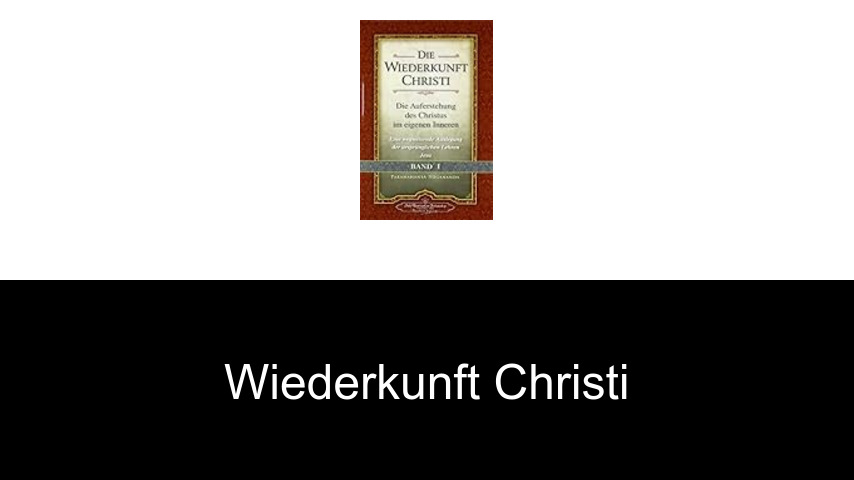 Wiederkunft Christi