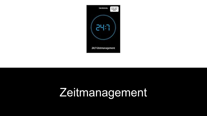 Zeitmanagement