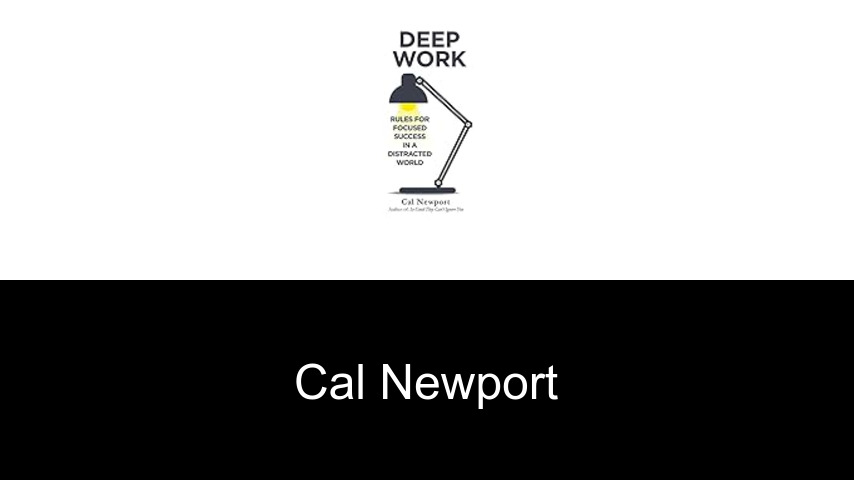 Bücher von Cal Newport