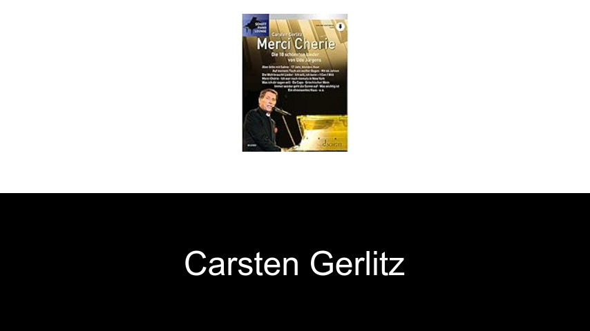Bücher von Carsten Gerlitz