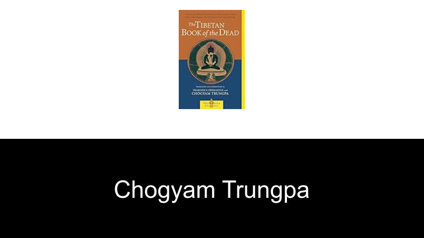 Bücher von Chogyam Trungpa