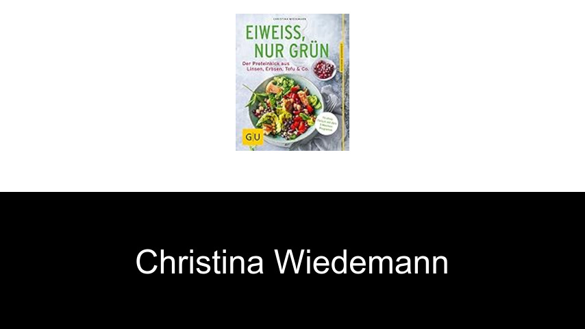 Bücher von Christina Wiedemann