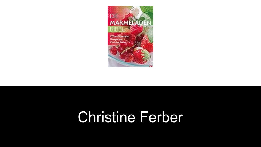 Bücher von Christine Ferber