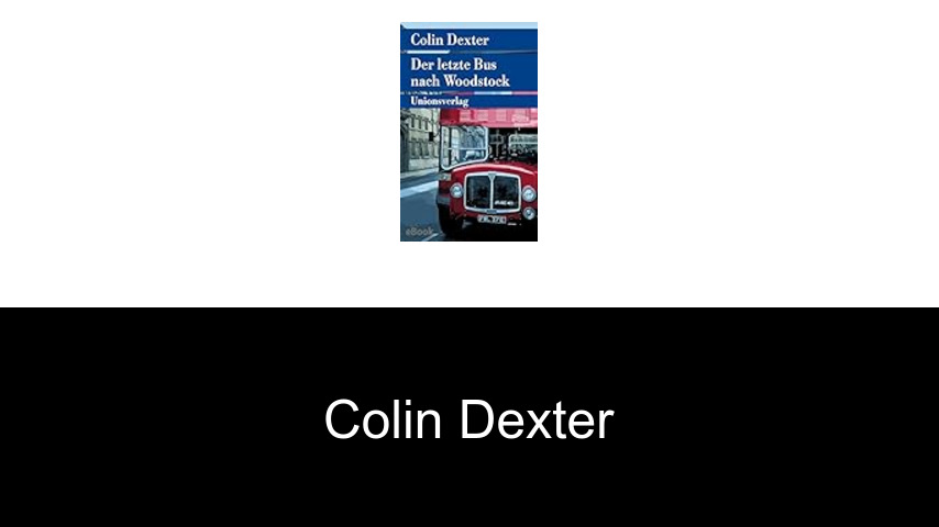Bücher von Colin Dexter