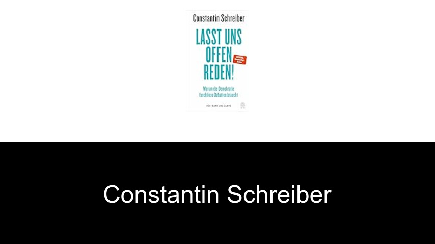 Bücher von Constantin Schreiber