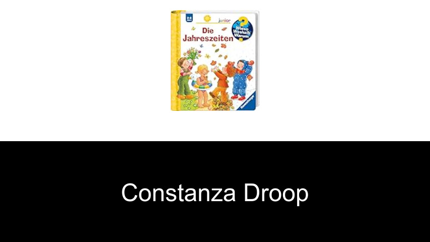 Bücher von Constanza Droop