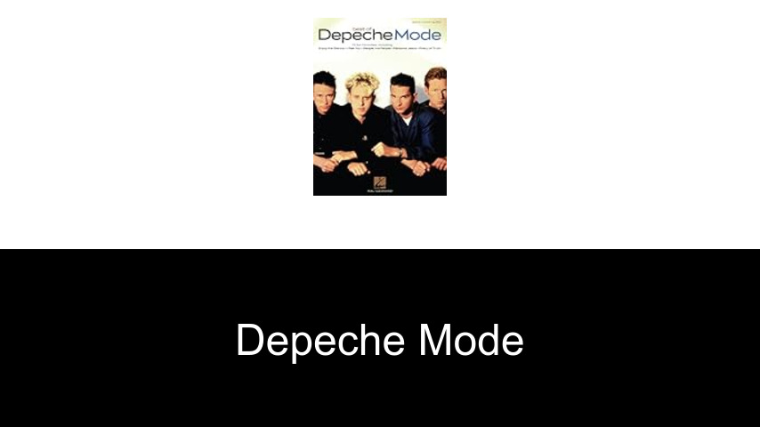Bücher von Depeche Mode
