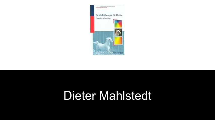 Bücher von Dieter Mahlstedt