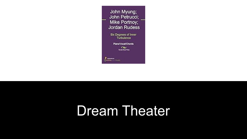Bücher von Dream Theater