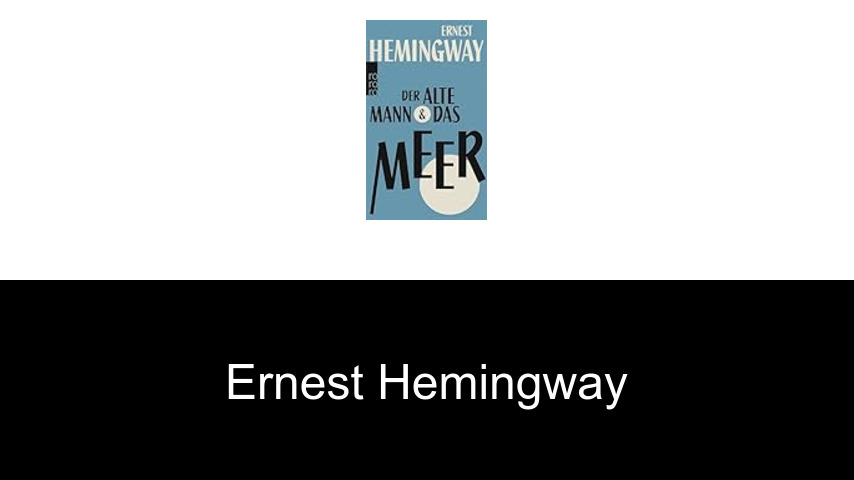 Bücher von Ernest Hemingway