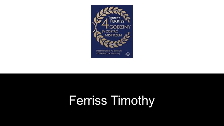 Bücher von Ferriss Timothy