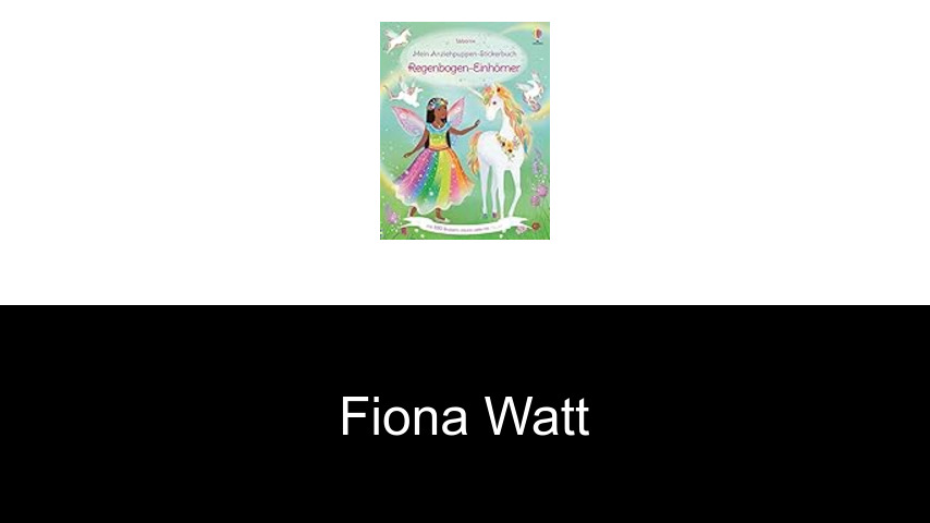 Bücher von Fiona Watt