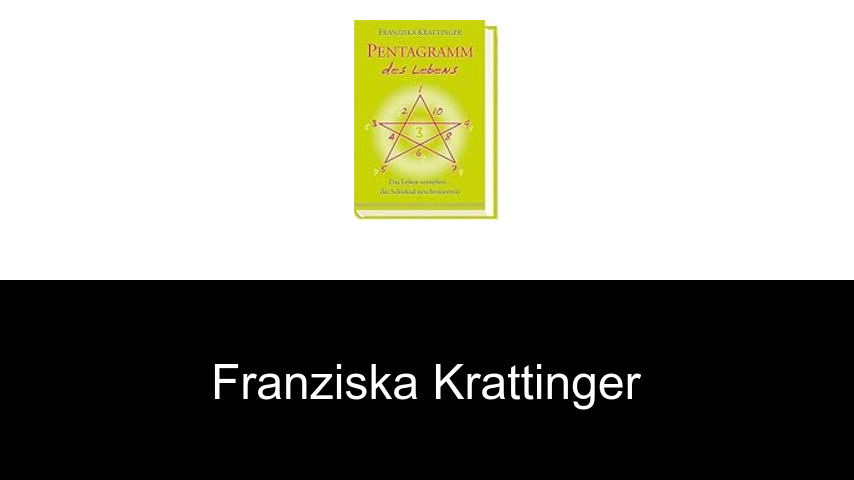 Bücher von Franziska Krattinger