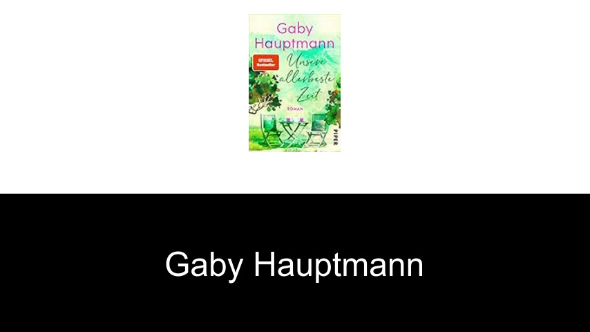 Bücher von Gaby Hauptmann
