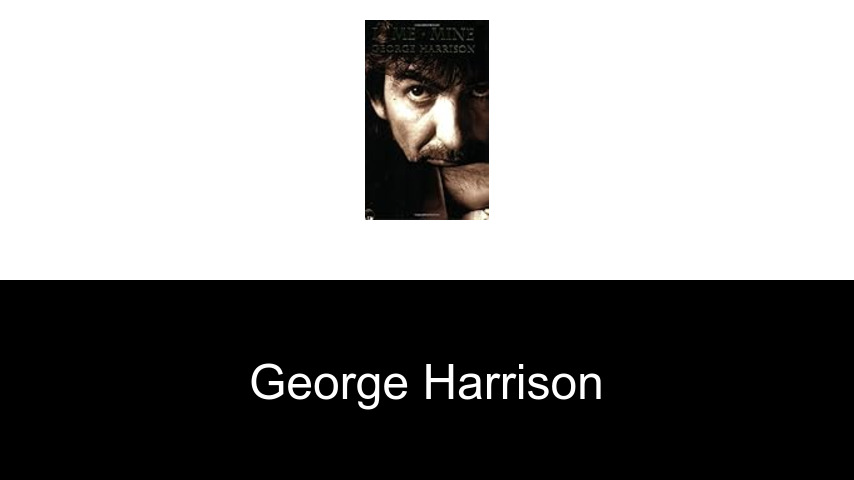 Bücher von George Harrison