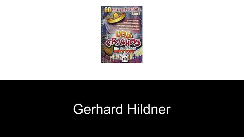 Bücher von Gerhard Hildner