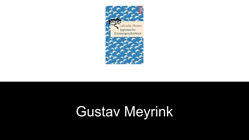 Bücher von Gustav Meyrink