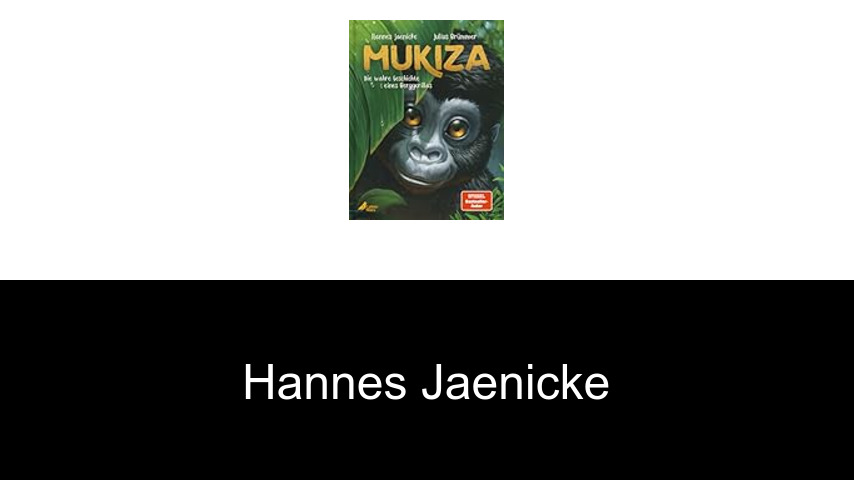 Bücher von Hannes Jaenicke