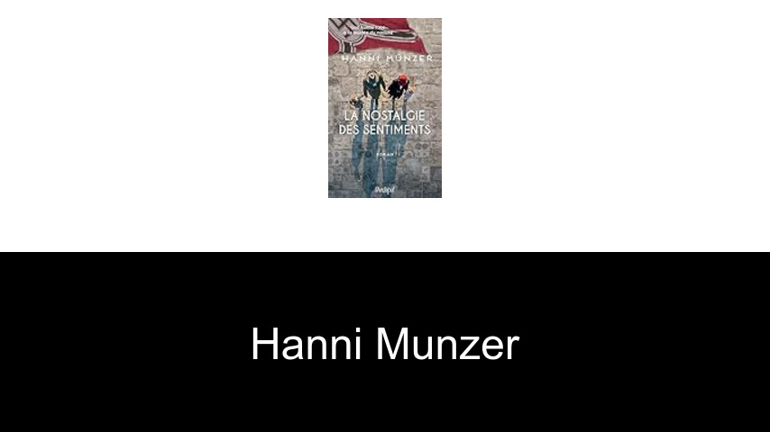 Bücher von Hanni Munzer