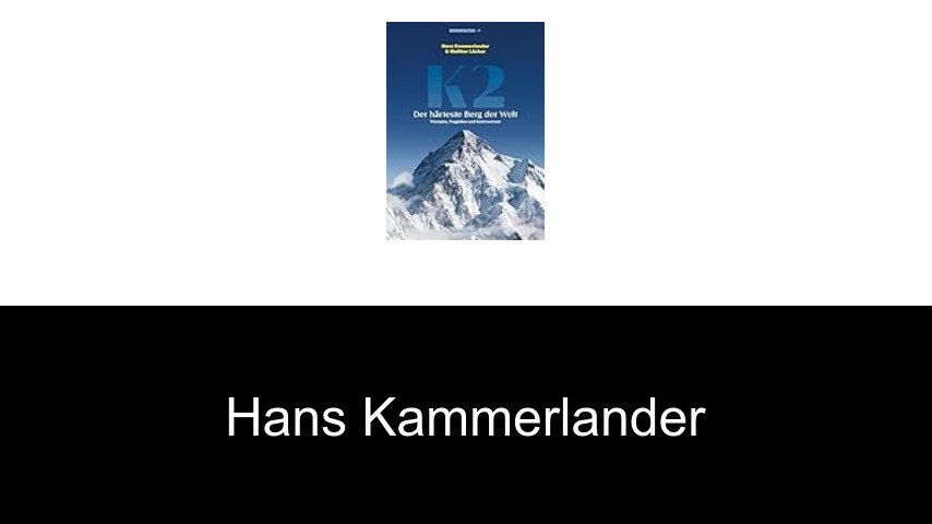Bücher von Hans Kammerlander