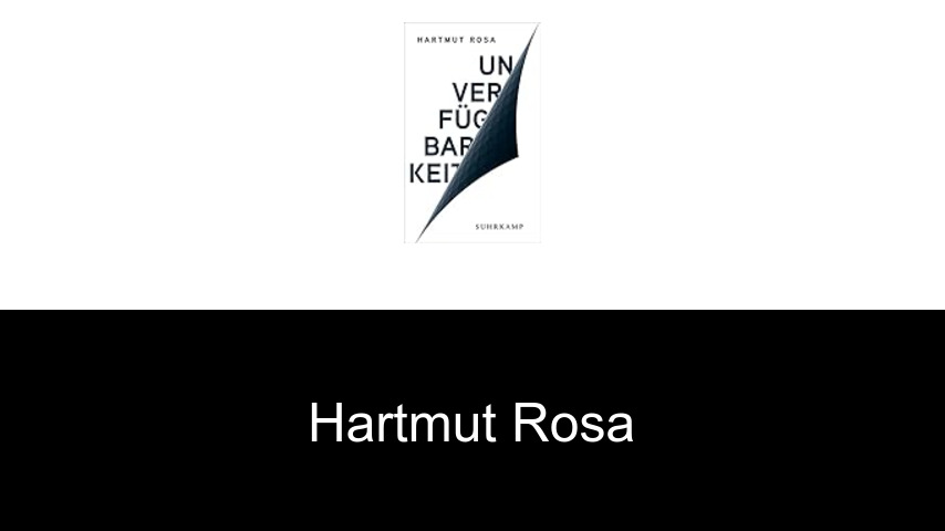 Bücher von Hartmut Rosa