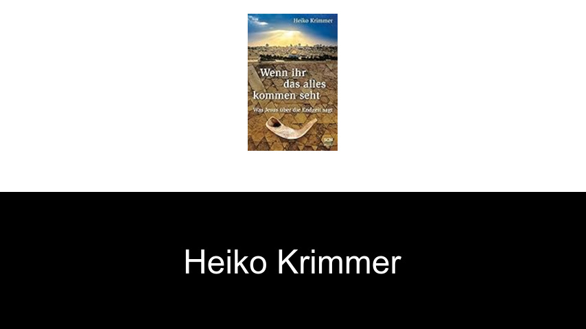 Bücher von Heiko Krimmer