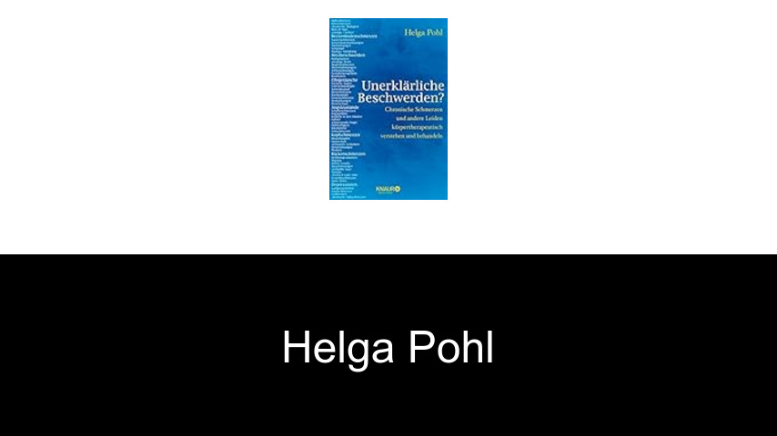 Bücher von Helga Pohl