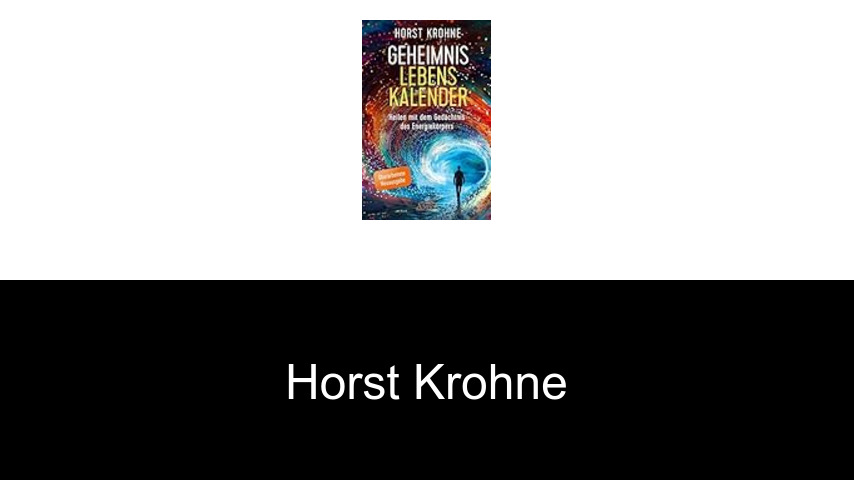 Bücher von Horst Krohne