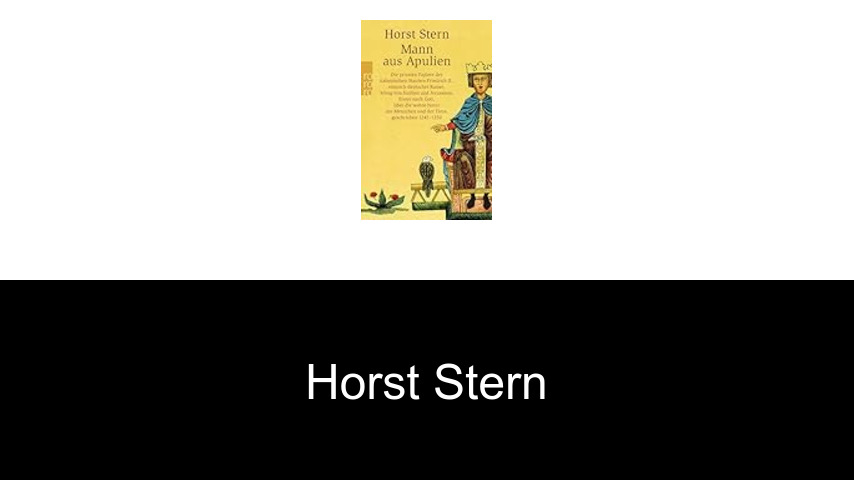 Bücher von Horst Stern
