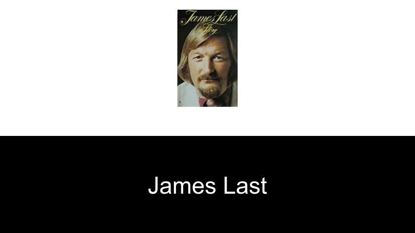 Bücher von James Last
