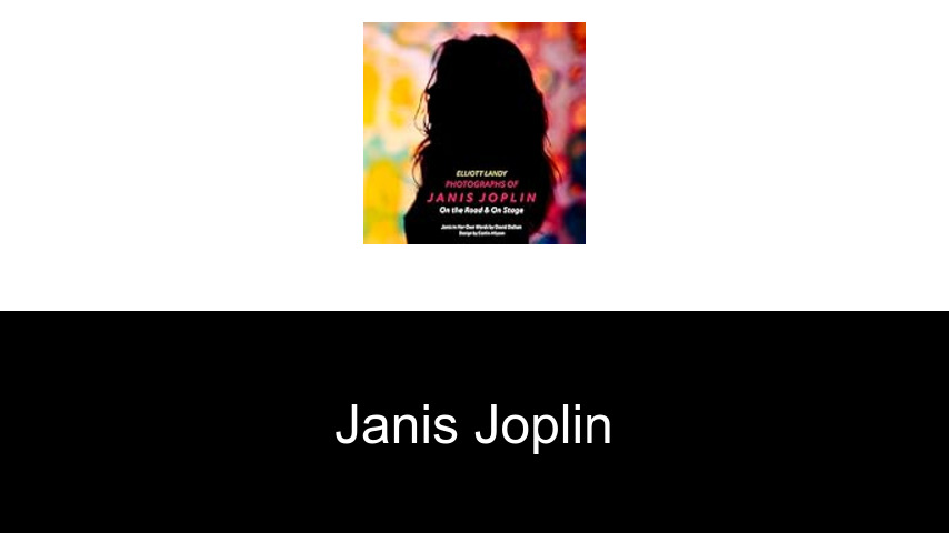 Bücher von Janis Joplin