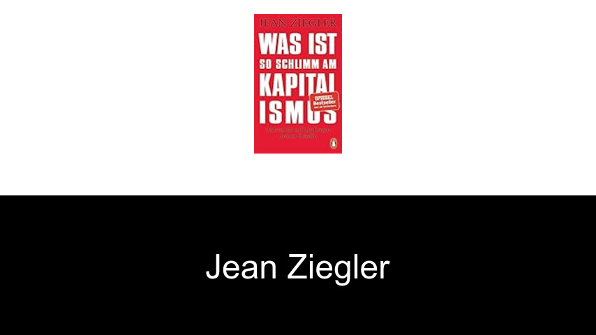 Bücher von Jean Ziegler