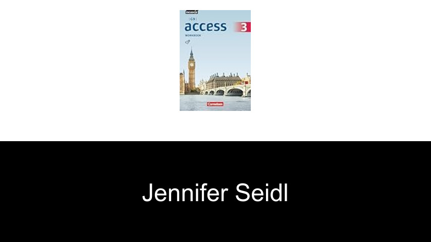 Bücher von Jennifer Seidl