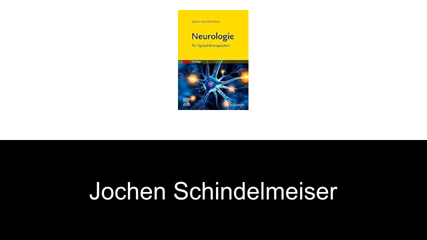 Bücher von Jochen Schindelmeiser