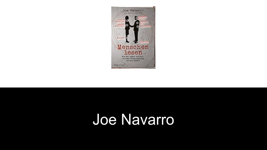 Bücher von Joe Navarro